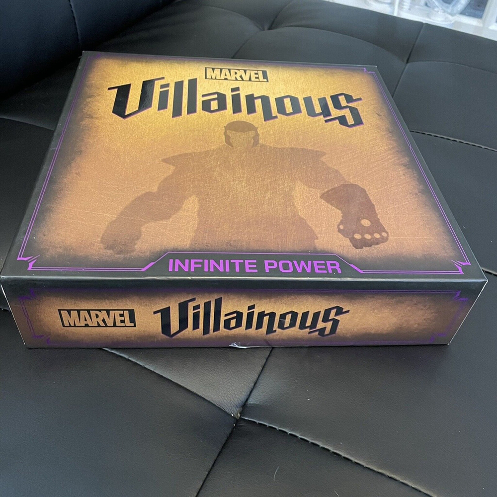 MARVEL VILLAINOUS: INFINITE POWER Board Game! Box Has Been Opened But All Sealed